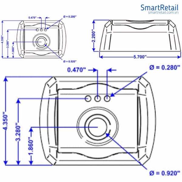 Ảnh 5 của BrickStream 2D-1100: Camera đếm người 2D - Thiết bị đếm người