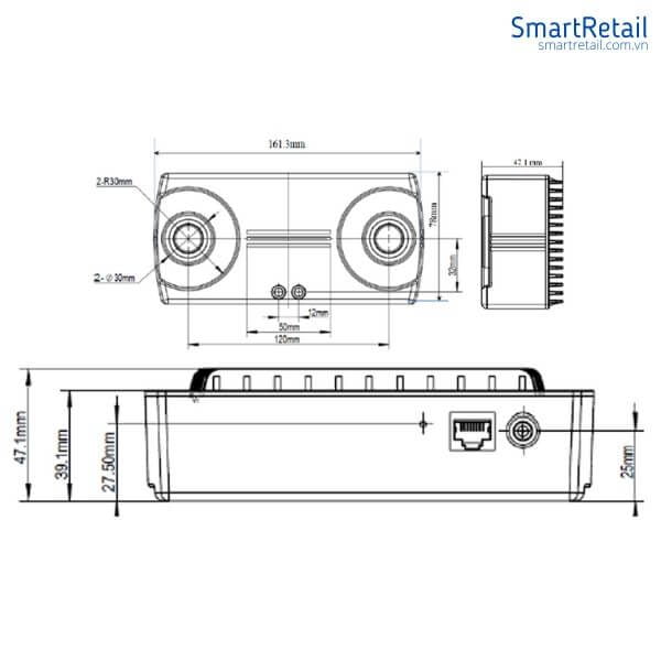 Ảnh 3 của Thiết bị đếm người 3D TD Intelligence - Camera đếm người 3D