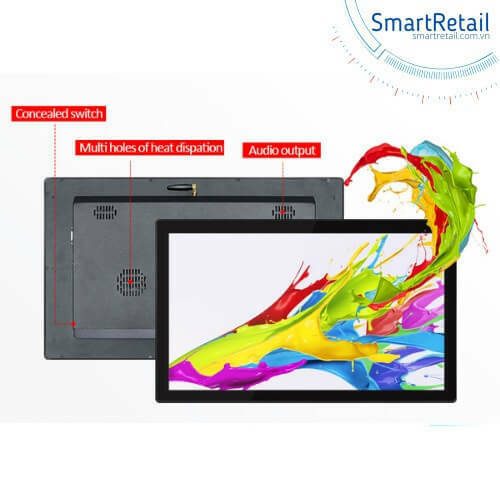 Ảnh 7 của Màn hình cảm ứng chân quỳ 21.5 inch | Màn hình LCD chân quỳ 21.5 inch