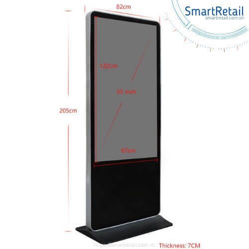 Ảnh 8 của Màn hình quảng cáo chân đứng 32 inches LCD - Digital Standee 32 inch
