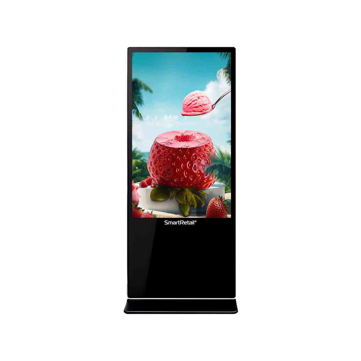 Màn hình LCD quảng cáo chân đứng 65 inch