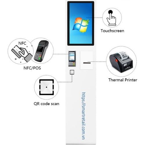 Ảnh 5 của Kiosk bán hàng 22 Inch | Máy bán hàng không tiếp xúc