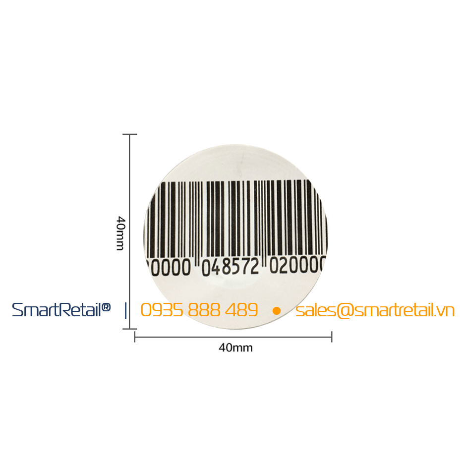 Ảnh 4 của Tem mềm RF tròn SR-RLC-4040 | Tem từ công nghệ RF