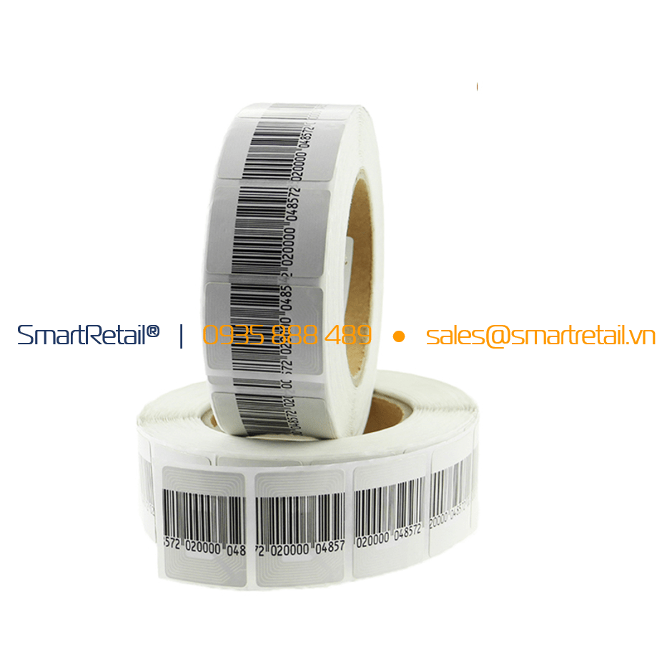 Tem mềm RF vuông SR-RLS-4040 | Tem từ công nghệ RF