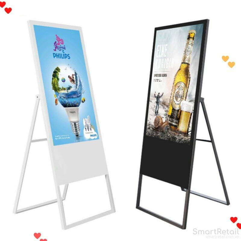 Ảnh 5 của Màn hình quảng cáo chân đứng Poster 32 inch | LCD Poster 32 inch