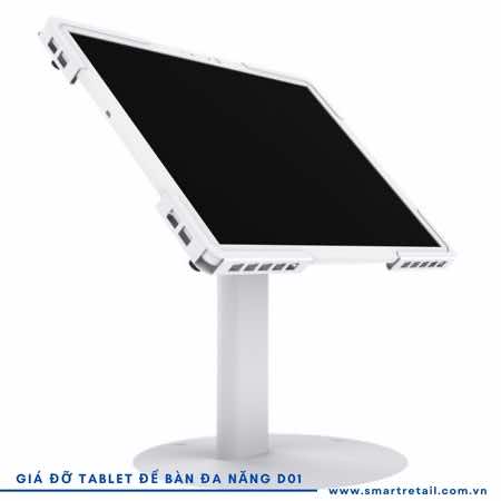 Ảnh 2 của Giá đỡ máy tính/ giá đỡ Tablet để bàn đa năng D01 chuẩn công nghiệp