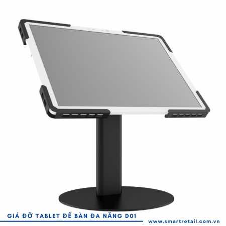 Ảnh 6 của Giá đỡ máy tính/ giá đỡ Tablet để bàn đa năng D01 chuẩn công nghiệp