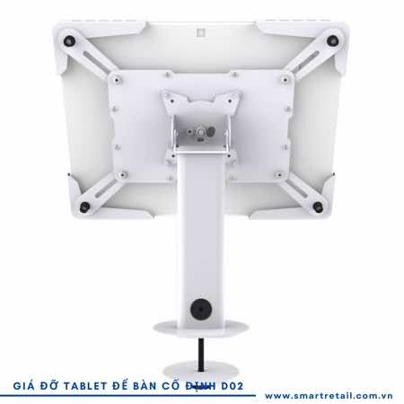 Ảnh 2 của Giá đỡ Tablet để bàn cố định D02 | Giá đỡ máy tính để bàn đa năng D02