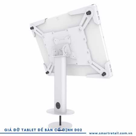 Ảnh 3 của Giá đỡ Tablet để bàn cố định D02 | Giá đỡ máy tính để bàn đa năng D02