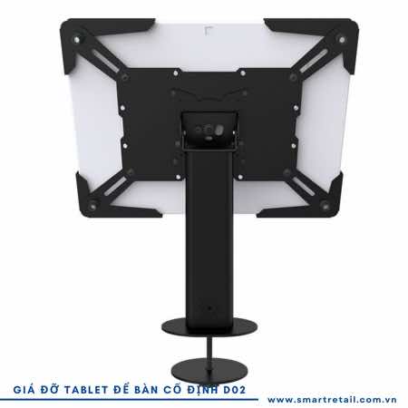 Ảnh 6 của Giá đỡ Tablet để bàn cố định D02 | Giá đỡ máy tính để bàn đa năng D02