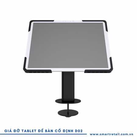 Ảnh 7 của Giá đỡ Tablet để bàn cố định D02 | Giá đỡ máy tính để bàn đa năng D02