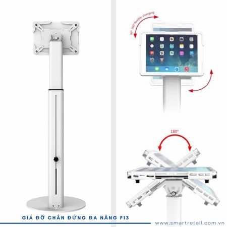 Ảnh 9 của Giá đỡ máy tính bảng chân đứng F13