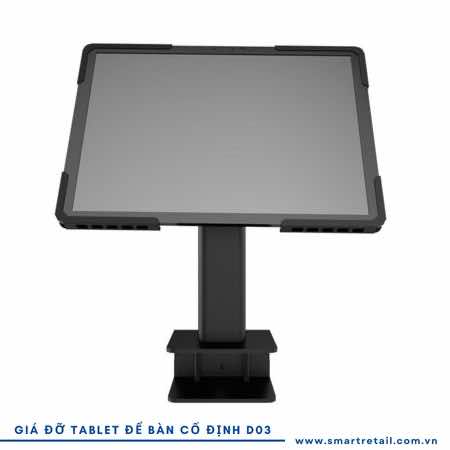 Ảnh 4 của Giá đỡ máy tính bảng để bàn D03 | Giá đỡ Tablet để bàn cố định D03