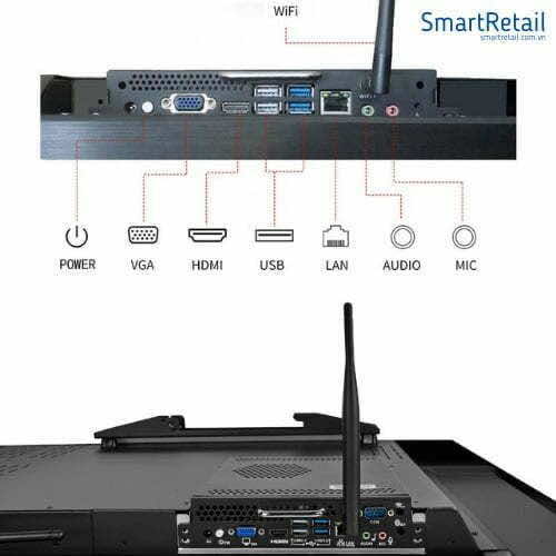 Ảnh 10 của Màn hình tương tác thông minh 4K - Màn hình tương tác cho lớp học