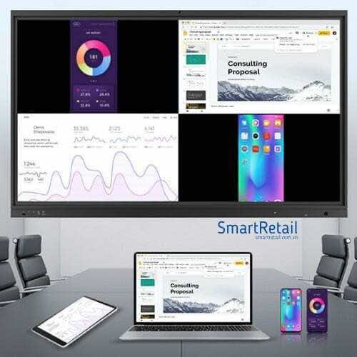 Ảnh 6 của Màn hình tương tác thông minh 70 Inch | Màn hình tương cảm ứng 70 Inch
