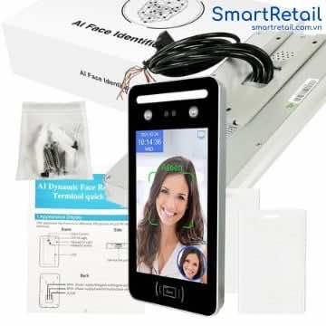 Ảnh 2 của Máy chấm công Face ID | Máy chấm công nhận diện khuôn mặt Face AI