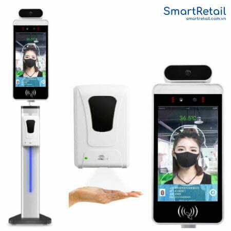 Ảnh 13 của Máy đo thân nhiệt nhận diện khuôn mặt, quét mã QR Code khai báo Y tế