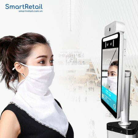 Ảnh 8 của Máy đo thân nhiệt nhận diện khuôn mặt, quét mã QR Code khai báo Y tế