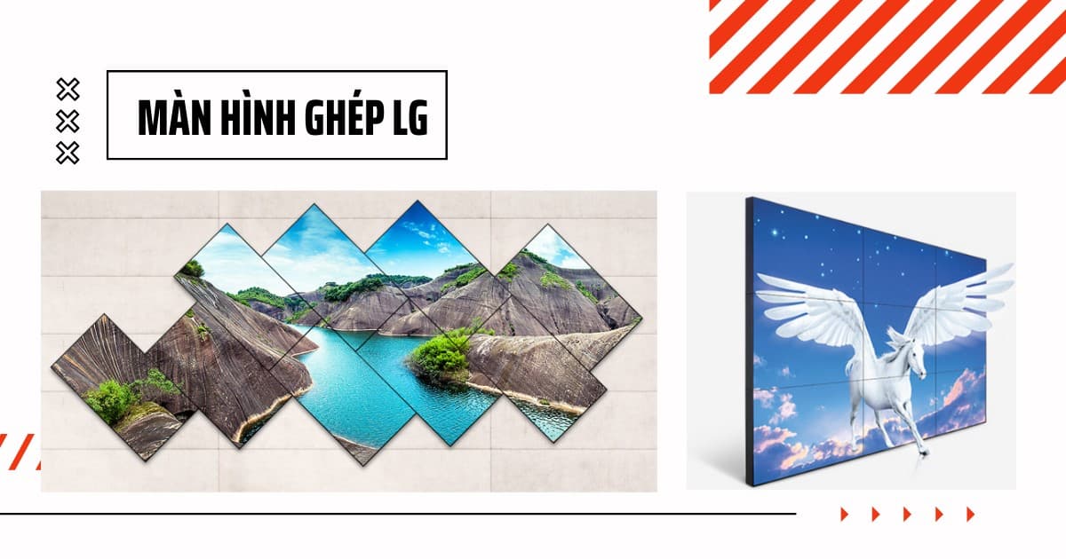 Màn hình ghép LG – Màn hình IPS LCD 4K – Ultra HD