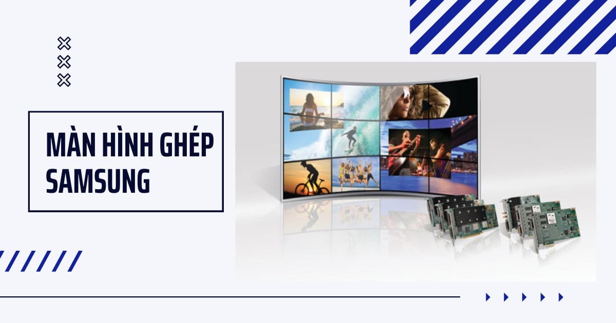 Màn hình ghép Samsung | Màn hình IPS LCD 4K – Ultra HD