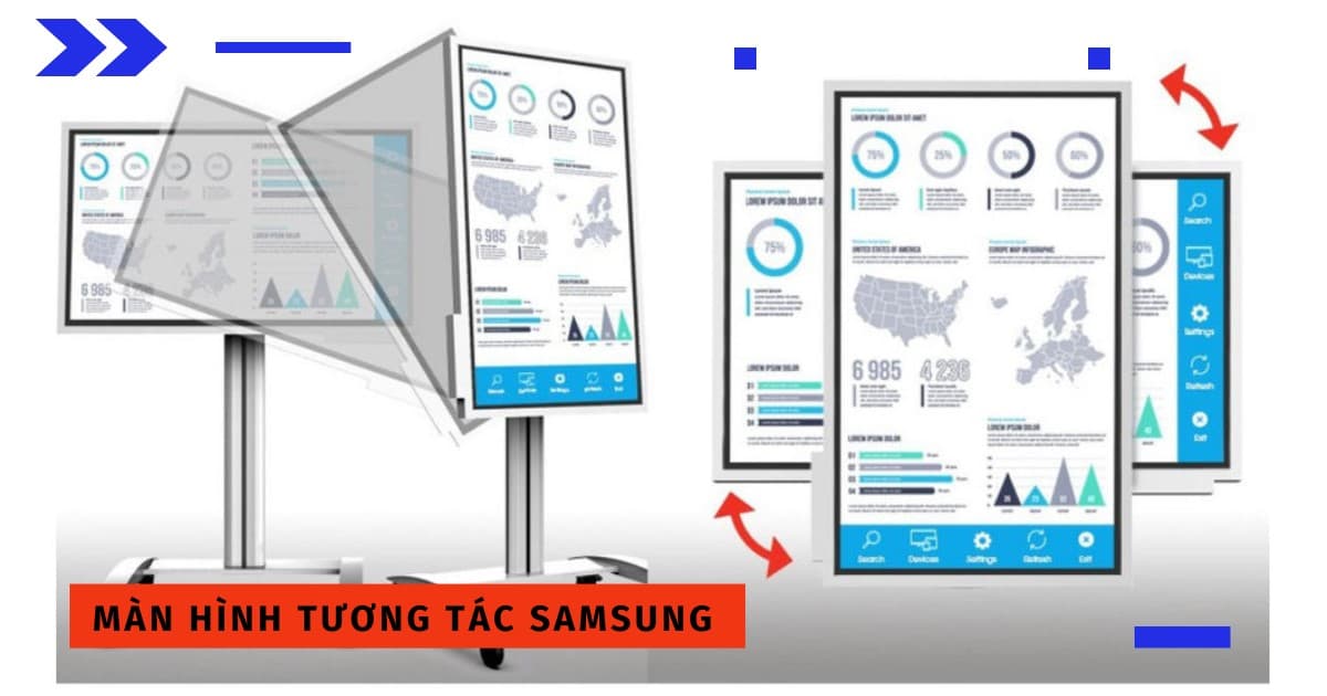 Màn hình tương tác Samsung Flip 4K – Chính hãng, giá rẻ