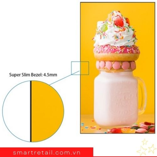 Ảnh 2 của Màn hình Digital Menu Board 43 Inch/ Màn hình quảng cáo Menu 43"
