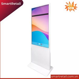 Ảnh 5 của Màn hình quảng cáo chân đứng 55 inch màu trắng | Standee điện tử 55"