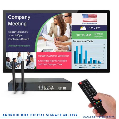 Ảnh 4 của Android Box phát quảng cáo đến màn hình 4K