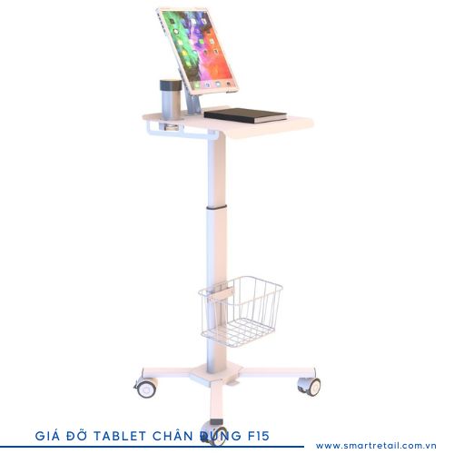 Ảnh 3 của Giá đỡ Tablet chân đứng F15/ Giá đỡ chân đứng thiết kế đa dụng