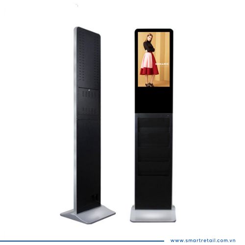 Ảnh 6 của Màn hình quảng cáo chân đứng 22 Inch có 4 hộc đựng Brochure