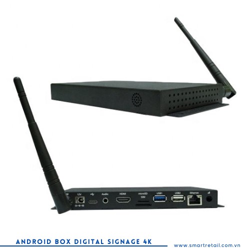 Ảnh 2 của Thiết bị phát quảng cáo Android Box Digital Signage 4K