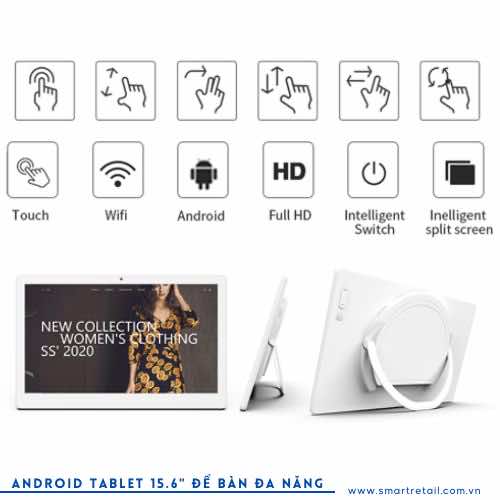 Ảnh 7 của Máy tính bảng Android Tablet RK3399 màn hình 15.6 Inch