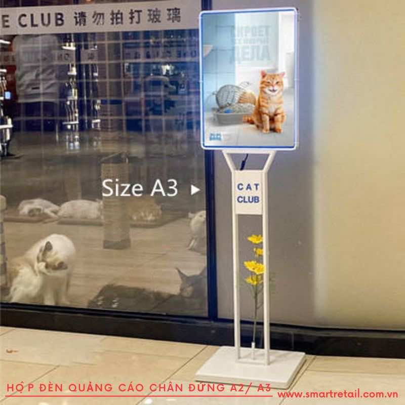 Ảnh 17 của Hộp đèn siêu mỏng chân đứng A2