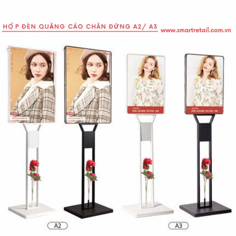Ảnh 2 của Hộp đèn siêu mỏng chân đứng A2