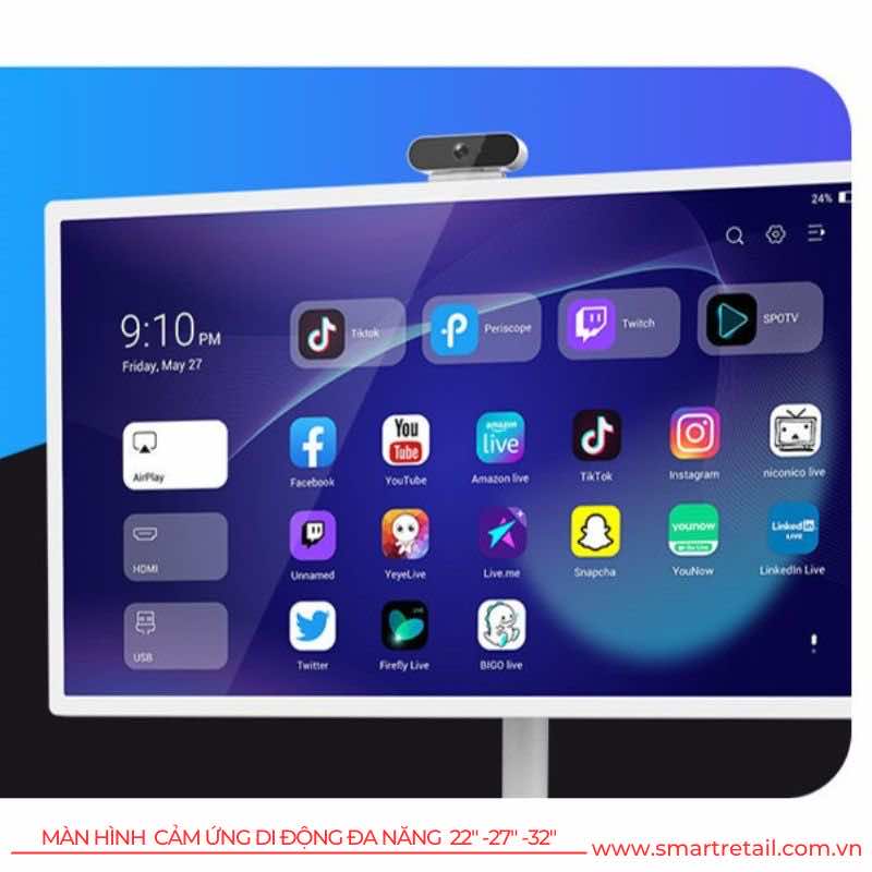Ảnh 11 của Màn hình cảm ứng Stand by Me 24 Inch | Màn hình cảm ứng 24 Inch chân di động và đa dụng