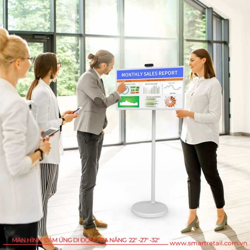 Ảnh 39 của Màn hình cảm ứng Stand by Me 24 Inch | Màn hình cảm ứng 24 Inch chân di động và đa dụng