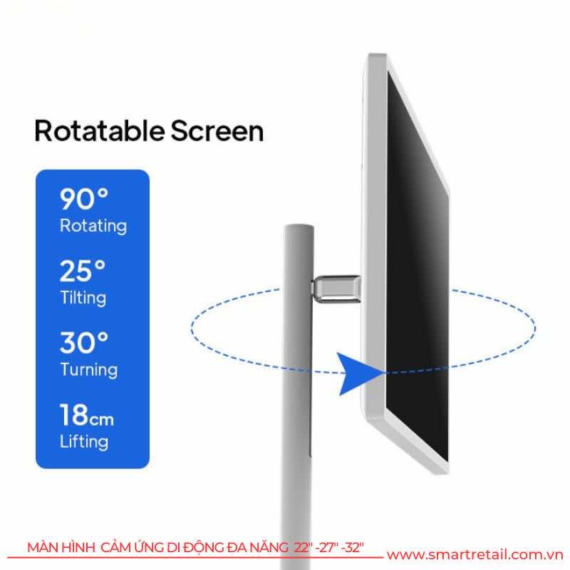 Ảnh 14 của Màn hình cảm ứng Stand by Me 24 Inch | Màn hình cảm ứng 24 Inch chân di động và đa dụng