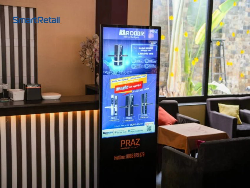 Lợi ích của màn hình quảng cáo khách sạn