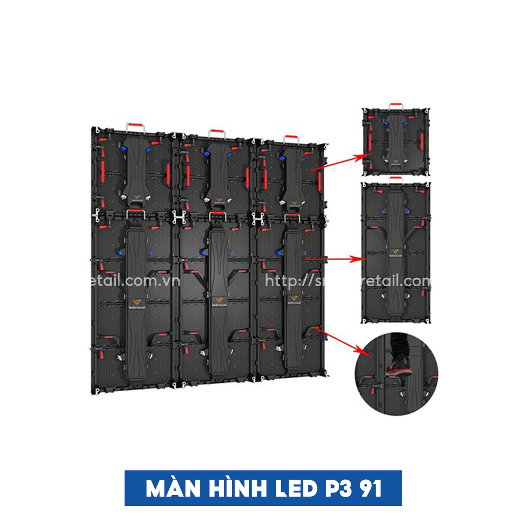 Màn hình LED p3 91 uy tín, chất lượng