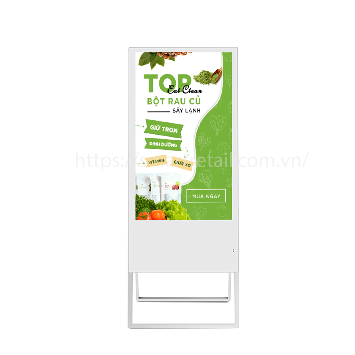 Ảnh 13 của Màn hình quảng cáo | Màn hình chân đứng chữ A 43 inch