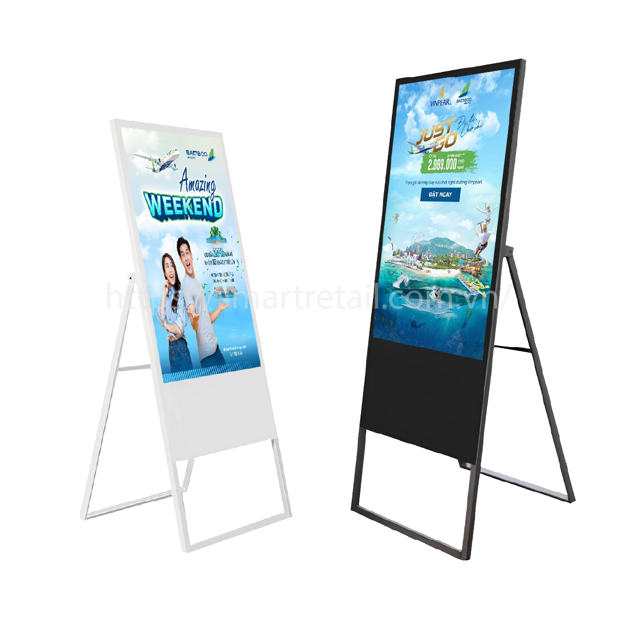 Ảnh 12 của Màn hình quảng cáo | Màn hình chân đứng chữ A 43 inch