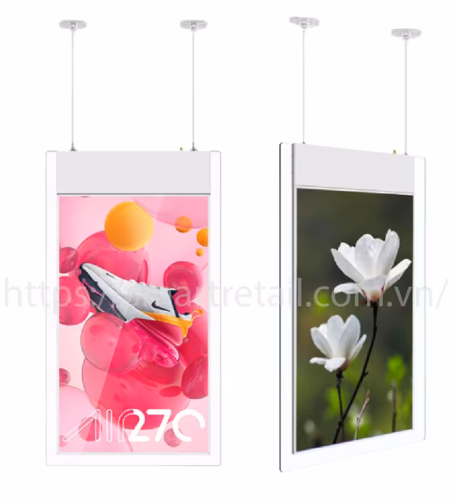 Ảnh 10 của Màn hình quảng cáo | Màn hình treo trần hai mặt 55 inch