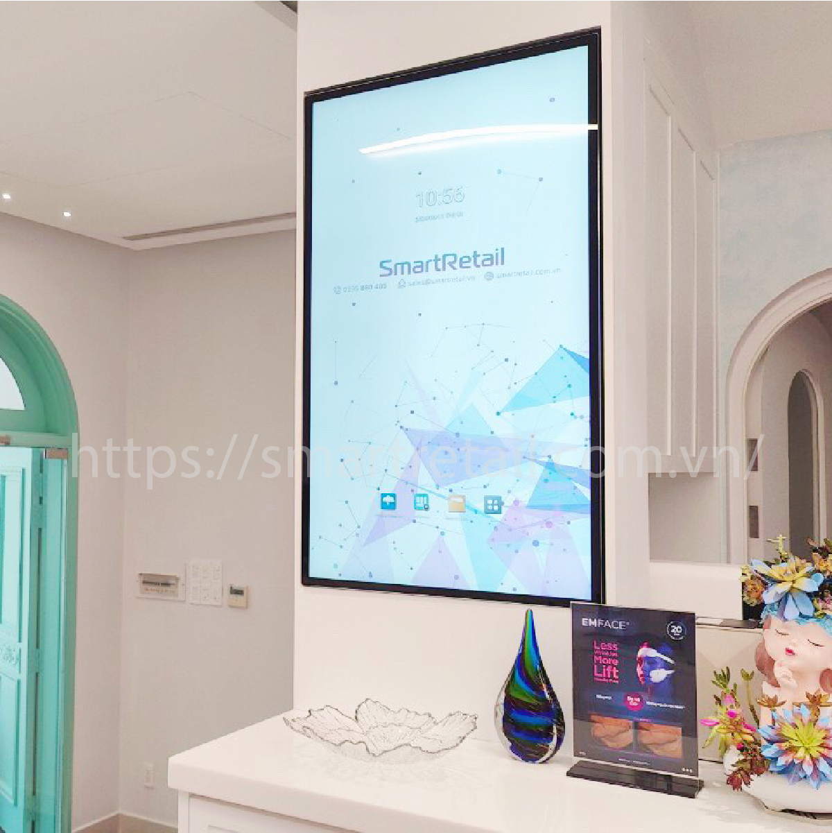 Ảnh 6 của Màn hình quảng cáo Digital Menu Board/ Màn hình 65inch viền 10mm