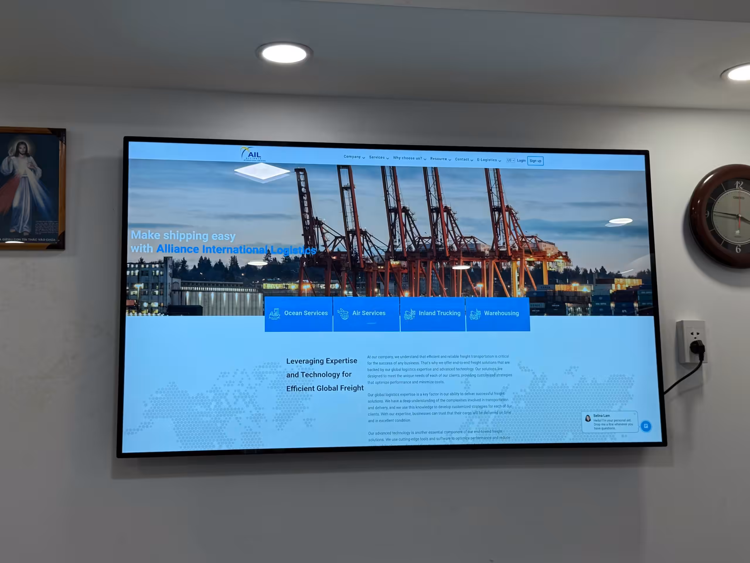 Ảnh 13 của Màn hình quảng cáo Digital Menu Board/ Màn hình 65inch viền 10mm