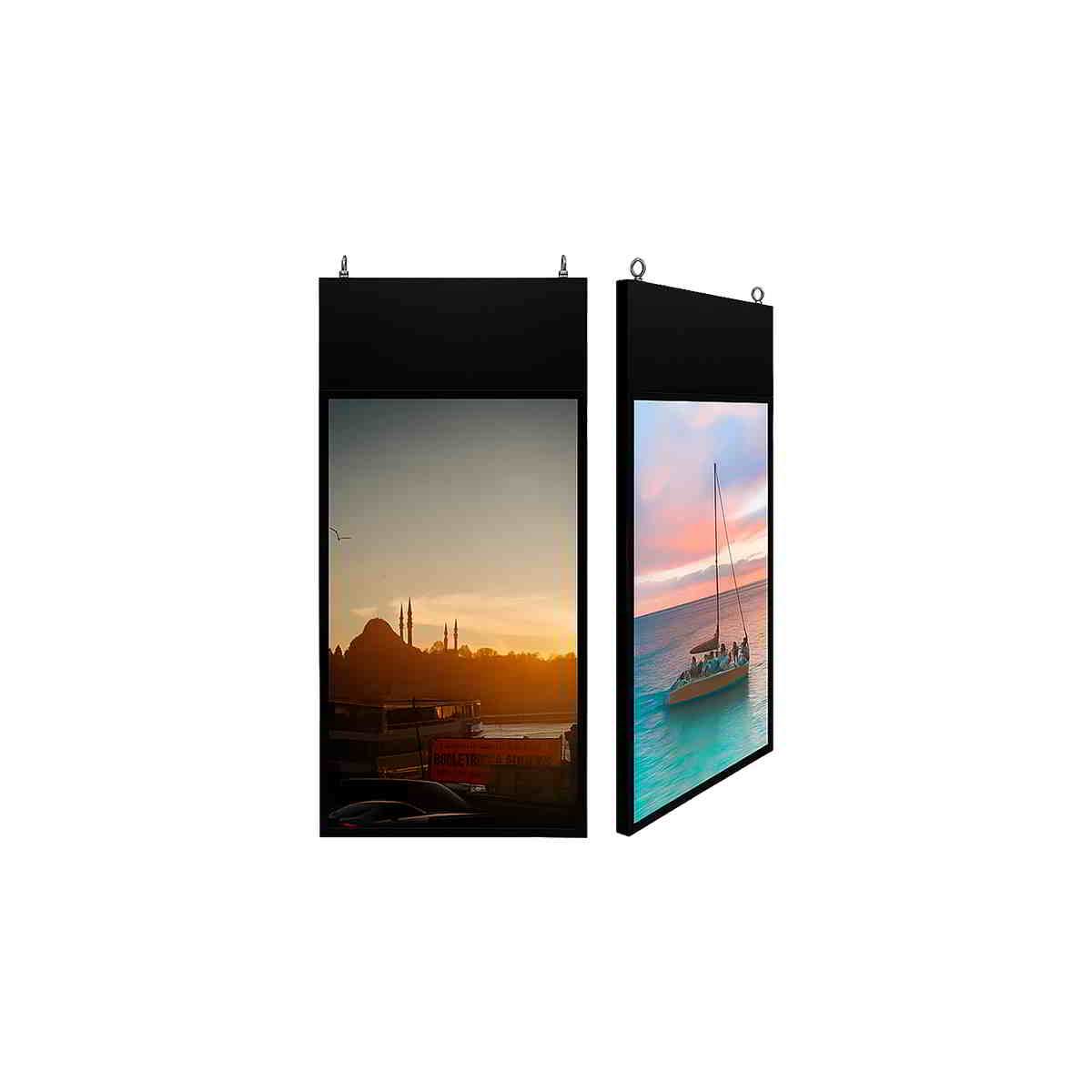 Màn hình quảng cáo | Màn hình treo trần hai mặt 55 inch