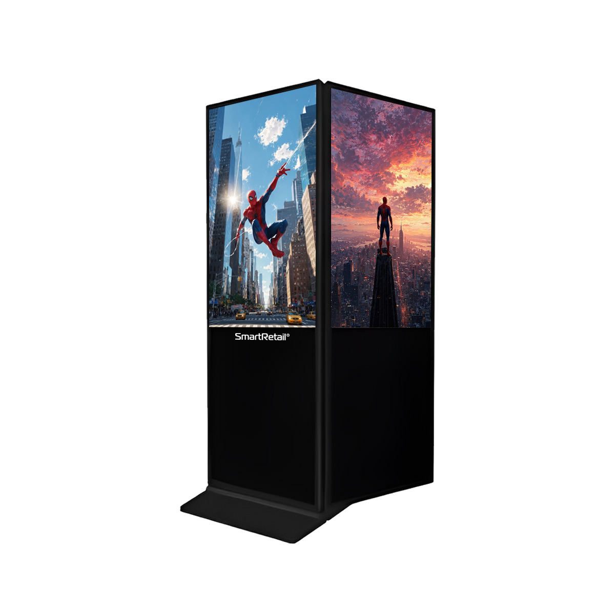 Màn Hình Quảng Cáo | Màn Hình Chân Đứng Hai Mặt 50 inch