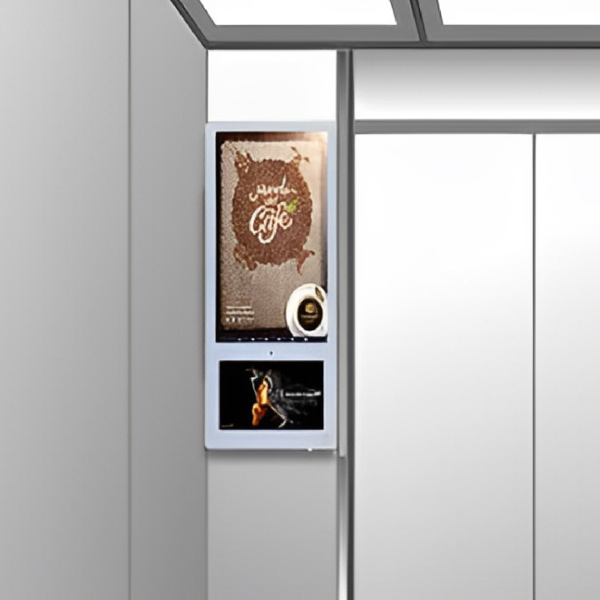 Ảnh 4 của Màn hình quảng cáo thang máy hai màn - Elevator