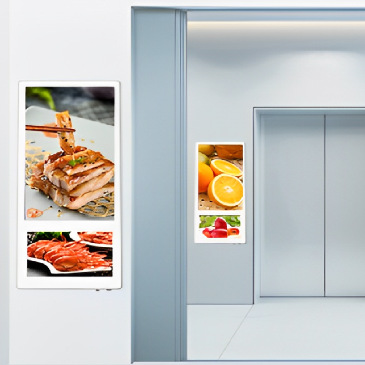 Ảnh 9 của Màn hình quảng cáo thang máy hai màn - Elevator