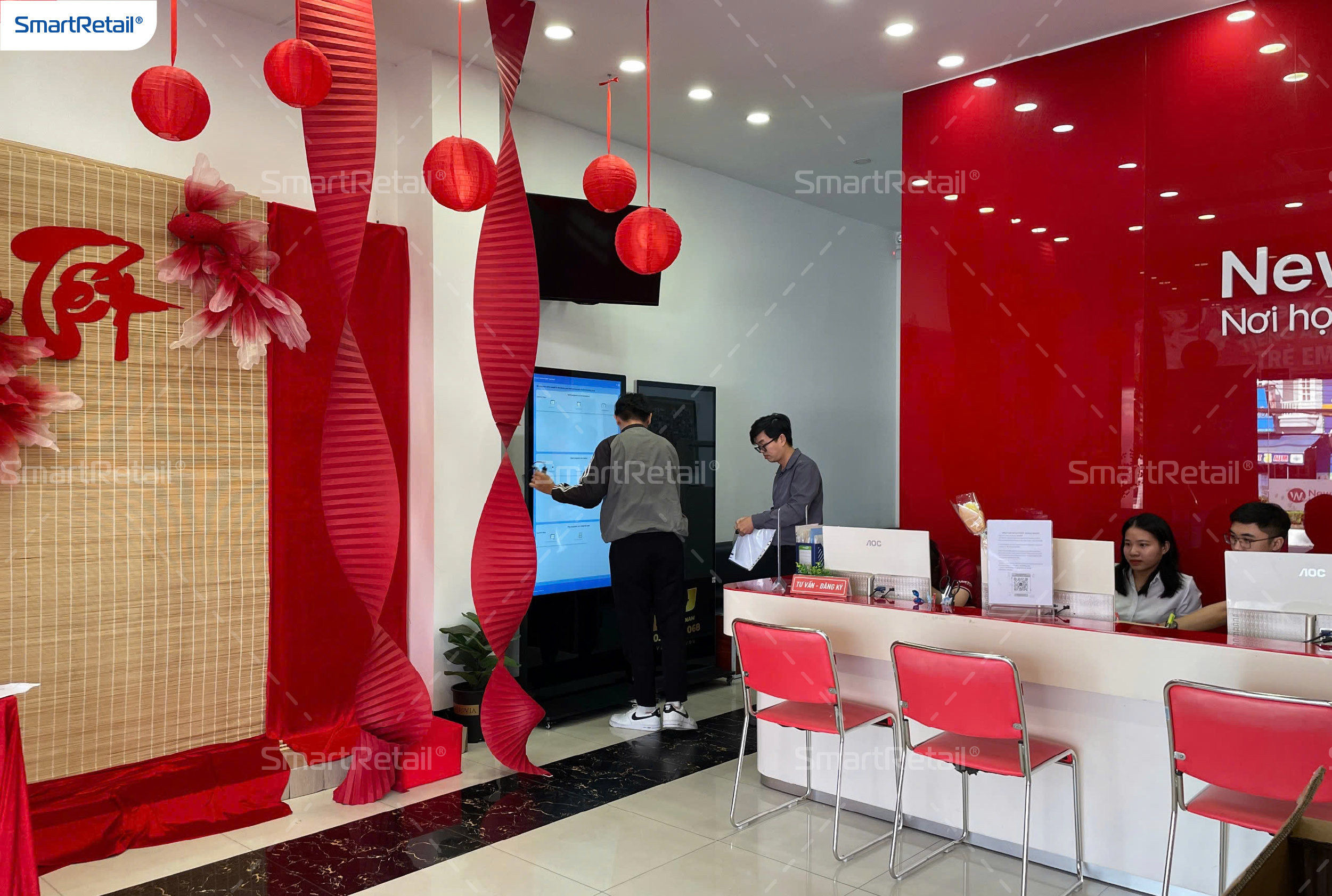 Dự Án Lắp đặt Màn Hình Chân đứng Newwindow 1