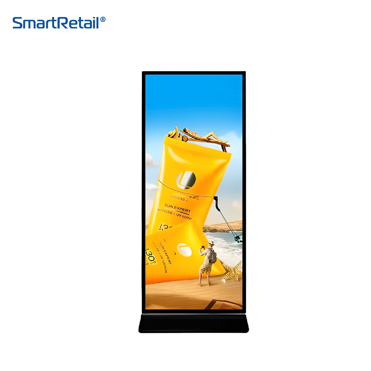 Ảnh 2 của Màn hình quảng cáo chân đứng Full-screen 85 inch 